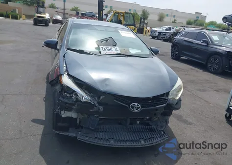 2015 Toyota Corolla S Plus из США, поврежденный, VIN 5YFBURHE1FP303370